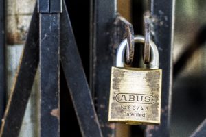 restricted key system padlock